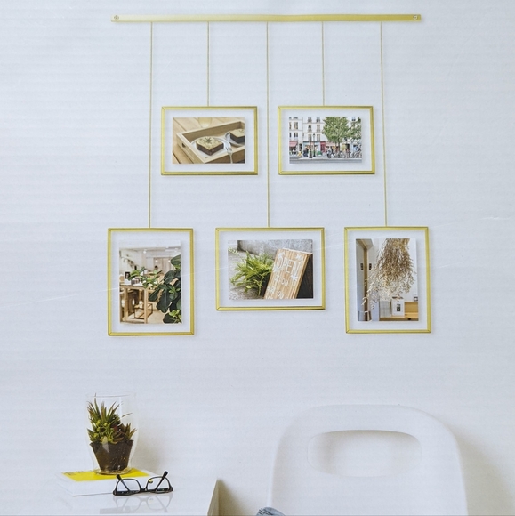 Gold Umbra Photo Frame Set - Picture 1 of 5